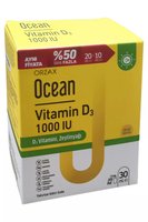 Ocean Vitamin D3 Sprey 1000 IU 20 ml + 10 ml - %50 Daha Fazla