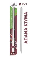 Paslanmaz Çelik Krom Kebap Şiş 3 Adet 18 Mm 50 Cm Adana Kıyma Şiş Fma07968
