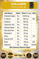 Dr. Sammy's Kolajen 10.000 Mg Tip 1-3 %100 Saf Patentli Hidrolize Sığır Kolajeni, 150MG Hyaluronik Asit, 500 Mg Vitamin C, 200 Mg Glutatyon, 25MG Resveratrol, 100 Mg Elastin, Titan 60 Diyet Takviyesi