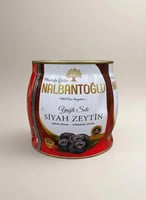 2kg Özel Seçim Orta Boy Kahvaltılık Doğal Yağlı Sele Siyah Zeytin
