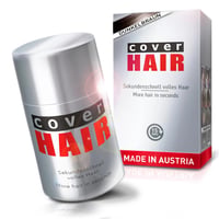 Cover Hair Koyu Kahverengi 14 Gram Saç Fiberi Dolgunlaştırıcı Kellik Kapatıcı Toz (Topik Tozu)