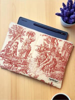 Ayza Stüdyo 13-14 Inç Macbook Uyumlu Kapitone Tablet & Laptop Kılıfı - Eski Zamanlar (34X25 Cm)