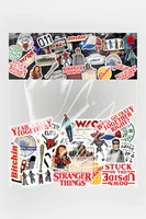 Stranger Things Sticker Paketi 23 Parça Kaliteli Su Geçirmez Laptop Telefon Termos Etiket Seti