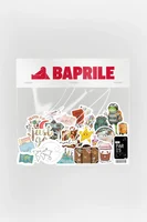 Seyahat Temalı Sticker Paketi 22 Parça Su Geçirmez Travel Valiz Laptop Termos Telefon Etiket Seti