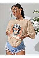 Intense Baskılı Oversize Unisex Tişört