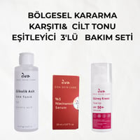 Doa Kozmetik Bölgesel Kararma Karşıtı & Anında Cilt Eşitleyici 3'lü Full Vücut Bakım Seti