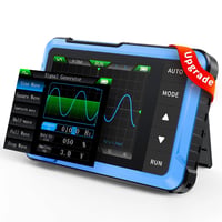 FNIRSI DSO-510H Dijital Ölçüm Cihazları Osiloskop Sinyal Jeneratörü 10 MHz 48 MS/s 2.8 İnç HD LCD Ekran