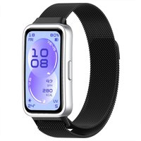 Huawei Band 11 / 11 Pro İle Uyumlu Manyetik Milanese Loop Metal Kordon