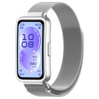 Huawei Band 11 / 11 Pro İle Uyumlu Manyetik Milanese Loop Metal Kordon