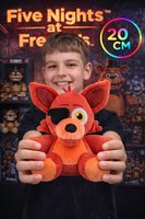 Five Nights at Freddy's Foxy Peluş Oyuncak 20 cm Resmi Lisanslı FNAF Tilki Figür 2 Yaş+