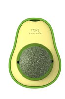 Catnipli Yenilebilir Kedi Nanesi Otu Oyun Topu Oyuncağı Top Oyuncak Kedi Yalama Topu Avokado