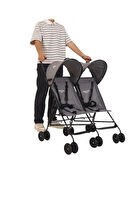 İkiz Bebek Arabası Pratik Baston