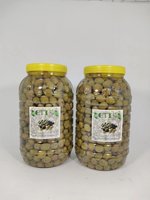 Manzalina Cinsi Küçük Boy Dilme Tatlanmış Zeytin 2'li Paket 3 Kg+3 Kg