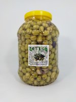 Mudanya Cinsi Yeşil Dilme Yeşil Tatlanmış Zeytin 5 Kg