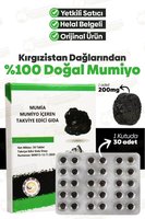%100 Saf Mumiyo 30'lu Tablet Kırgızistan'dan İthal Shilajit