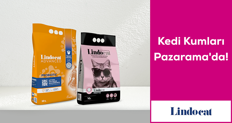 Lindocat Kedi kumları Pazarama'da