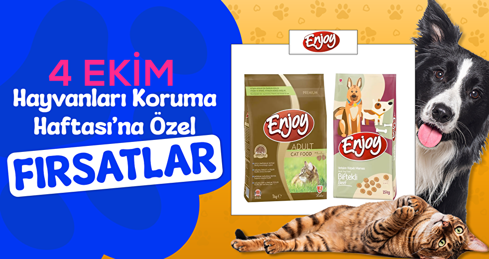 Enjoy ürünlerinden 4 Ekim'e Özel Fiyatlar