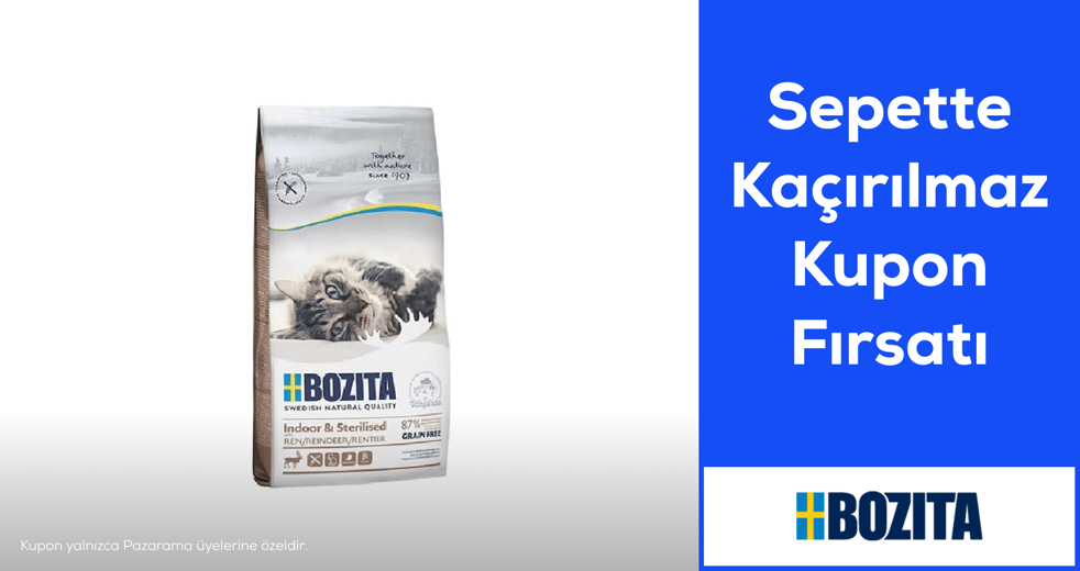 Bozita Markalı Ürünlerde Sepette Kaçırılmaz Fırsatlar