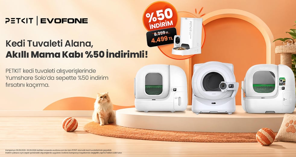 Petkit Kedi Tuvaleti Alana Mama Kabı İndirimli