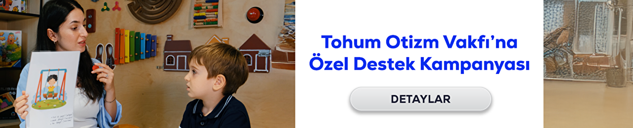 Tohum Otizm Vakfı'na Destek