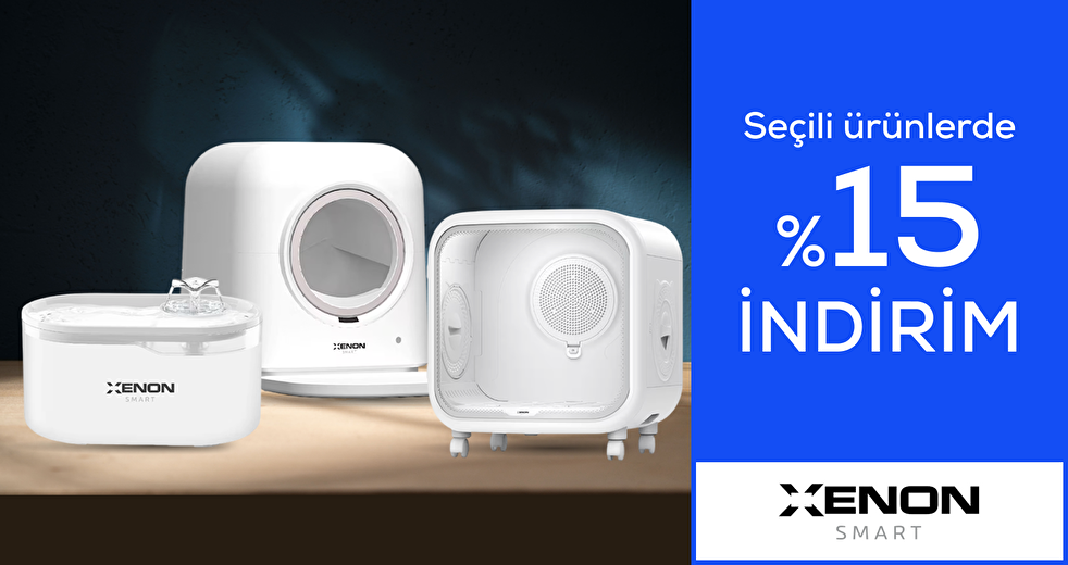 Xenon smart seçili ürünlerde %15 indirim