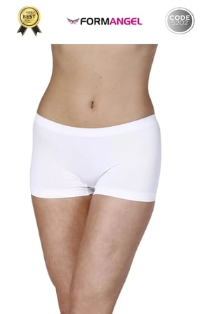 #KadınBoxer Toparlayıcı Şekillendirici Seamless Kaymaz Kadın Dikişsiz Boxer İç Çamaşırı - 2 Adet