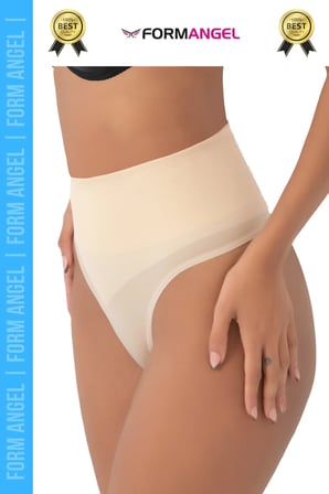 #Korse İz Yapmaz Kaymayan Seamless Alt Karın Göbek Toparlayıcı String Külot Kadın Korse - 3 Adet