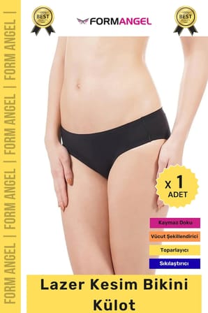 #Külot Dikişsiz İz Göstermeyen Belli Etmeyen Esnek Rahat Lazer Kesim Hayalet Bikini Külot - 1 Adet
