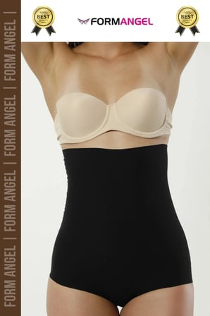 #Korse 2 Beden İncelten Lazer Kesim İz Göstermeyen Kaymaz Toparlayıcı Yüksek Bel Slip Korse - 2 Adet