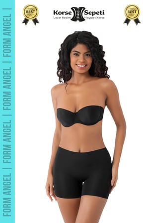 #Korse İz Göstermeyen Kaymaz Basen Toparlayıcı Şekillendiren Lazer Kesim Korse Boxer - 1 Adet