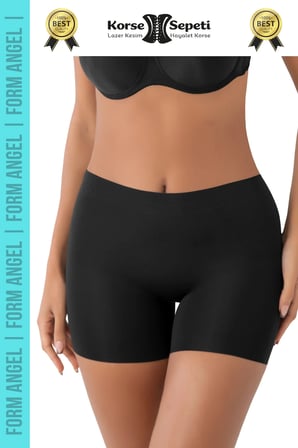 #Korse İz Göstermeyen Kaymaz Basen Toparlayıcı Şekillendiren Lazer Kesim Korse Boxer - 1 Adet
