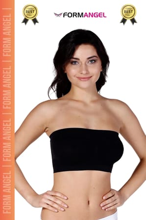 #Bandeo Seamless Toparlayıcı Kadın Basic Örme Dikişsiz Pedsiz Bandeo Büstiyer 4'lü Set