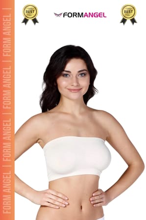 #Bandeo Seamless Toparlayıcı Kadın Basic Örme Dikişsiz Pedsiz Bandeo Büstiyer 4'lü Set