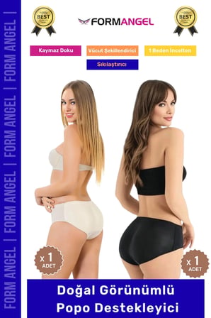 #Korse Doğal Görünüm Sağlayan Dolgunlaştırıcı Toparlayıcı Popo Dolgulu Destekleyici Korse 2'Li Set