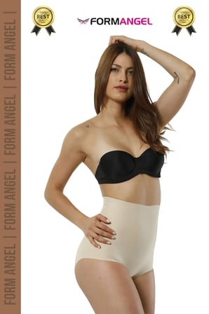 #Korse 2 Beden İncelten Toparlayıcı İz Göstermeyen Kaymaz Kadın Lazer Kesim Slip Korse 2'li Set