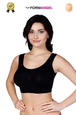 #Büstiyer Dikişsiz Seamless Kadın Esnek Yumuşak Kumaş Kalın Askılı Pedsiz Spor Büstiyer - 1 Adet