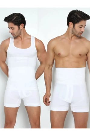 Secret Moda 2'li Set Erkek Korse Atlet Ve Boxer Korse | Inceltici Erkek Korse Seti