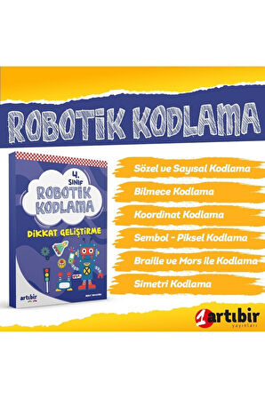 4 Sınıf   Hızlı Okuma Kitabım + Robotik Kodlama