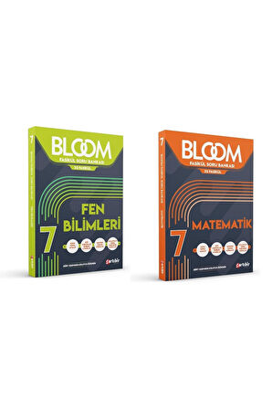 7. Sınıf Bloom LGS Fasikül Fen Bilimleri + Matematik Soru Bankası Seti (2 Kitap)