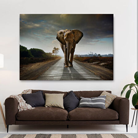 Fil Dekoratif Kanvas Tablo 1118