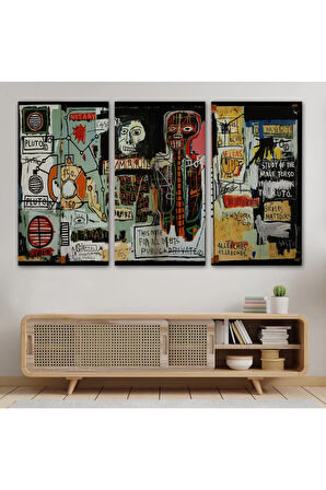 Jean Michel Basquiat Notary Kanvas Tablo-5002