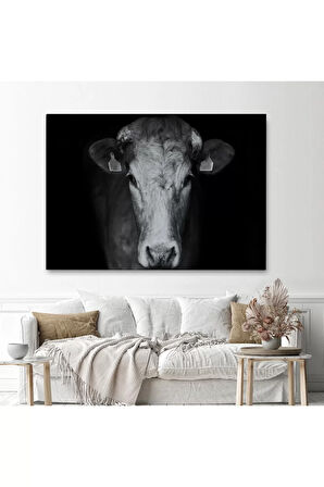 İnek  Dekoratif Kanvas Tablo 1137