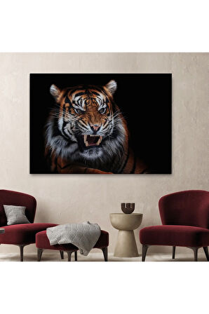 Kaplan Dekoratif Kanvas Tablo 1156