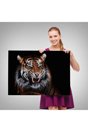 Kaplan Dekoratif Kanvas Tablo 1156