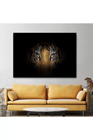 Kaplan Gözleri  Dekoratif Kanvas Tablo 1161