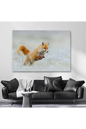 Tilki Dekoratif Kanvas Tablo 1165