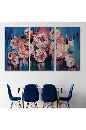 Şakayık Çiçeği Tablosu, Kanvas Duvar Tablosu-1198