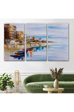 Mykonos Limanı Duvar Tablosu-1209