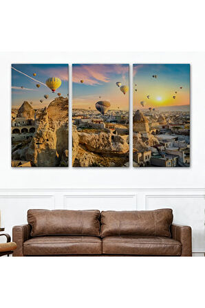 Göreme Kapadokya Manzarası Duvar Tablosu-1245