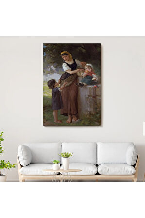 Bende İstiyorum Diyen Çocuk Dekoratif Duvar Tablosu-6238